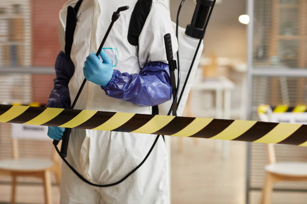 Professional Blood Cleanup technician working in Franklin, NE